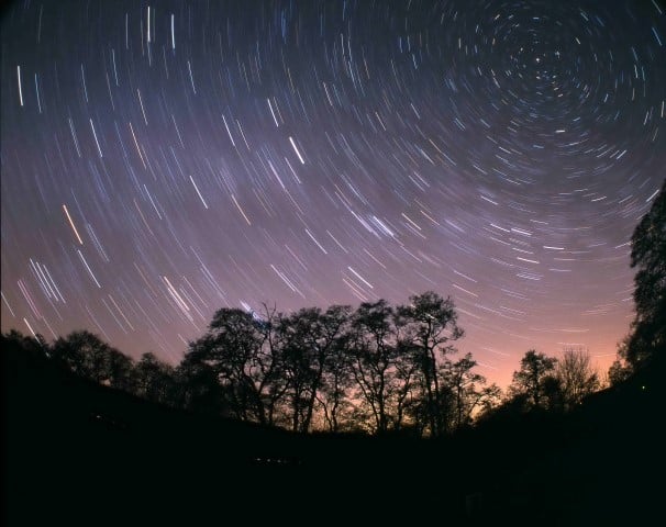 Star Trails over Kielder