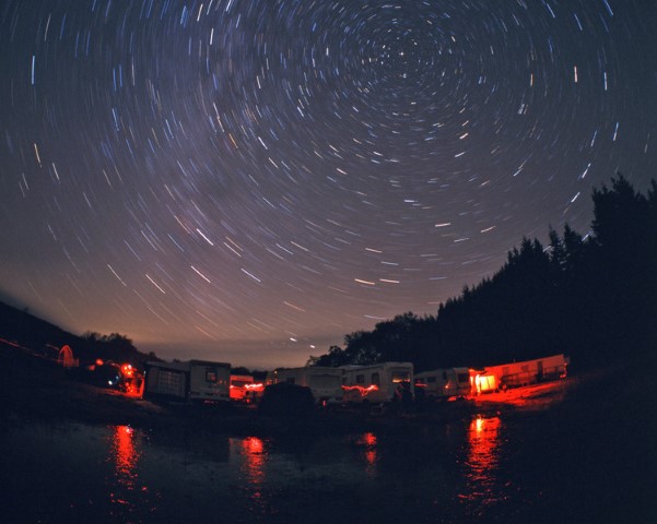 Star Trails over Kielder