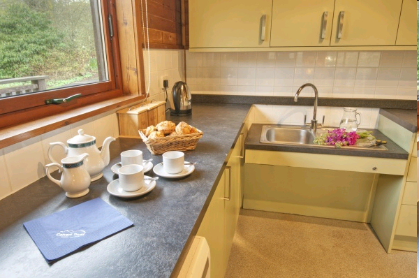 Calvert Kielder Lodges - kitchen