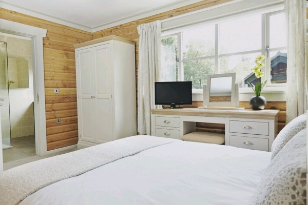 Kielder Lodges bedroom