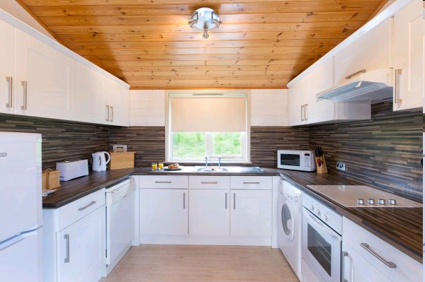 Kielder Lodges kitchen