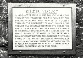 ‘Pier’ acknowledgement explaining the historical and architectural importance of the viaduct.